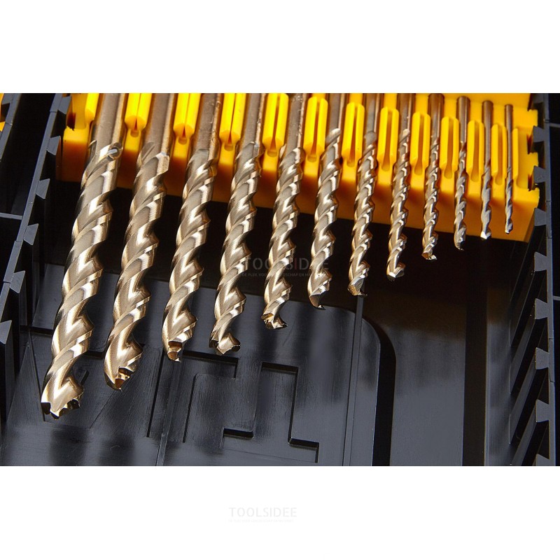 Dewalt dt9281 63-piece bit and drill set in mini mac case - dt9281-qz