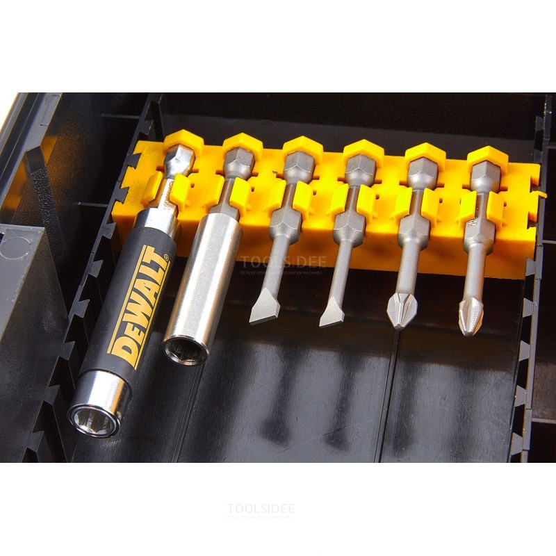 Dewalt dt9281 63-piece bit and drill set in mini mac case - dt9281-qz