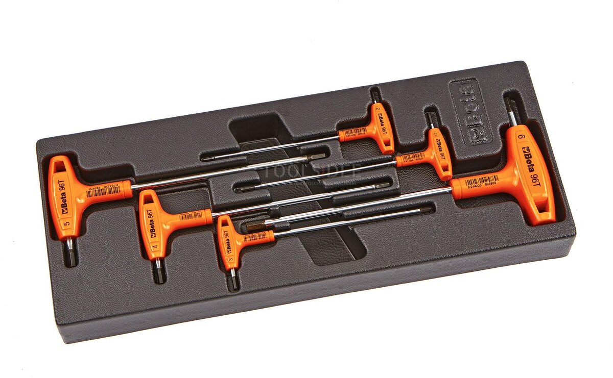Beta T52 - 6-stykke Inbus T-håndtak