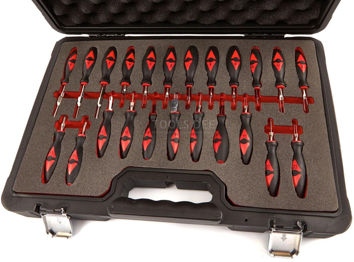 HBM 23 Delige Professionele Stekker disconnect set