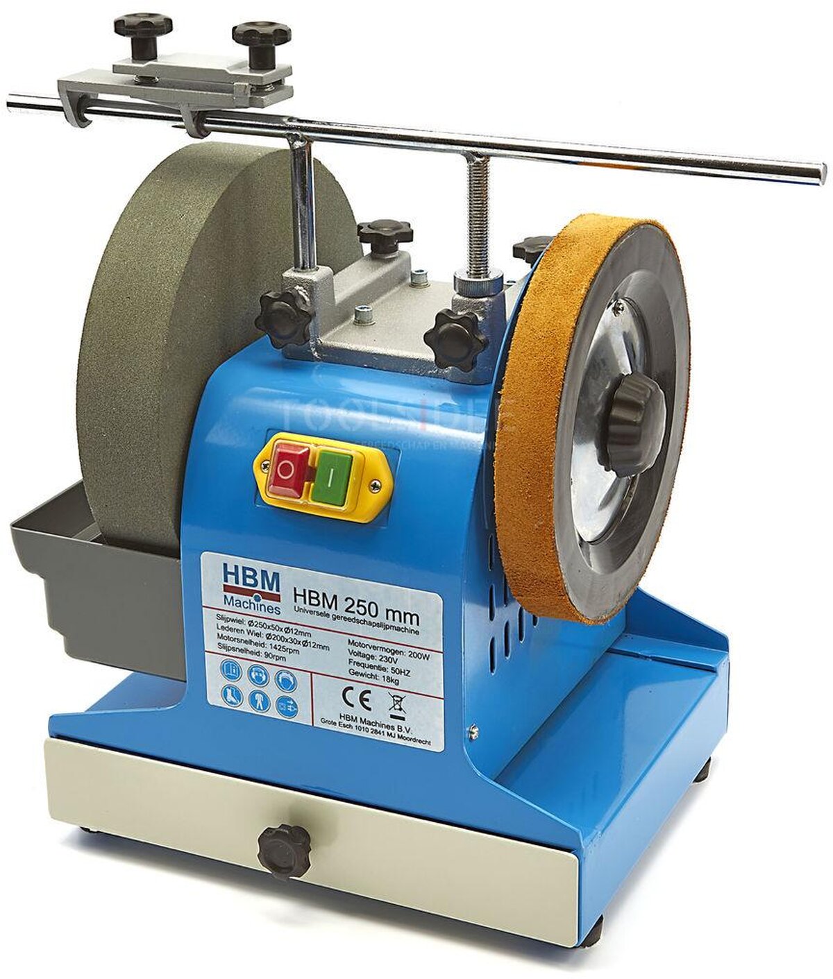  HBM 250 mm Universaali työkaluhiomakone