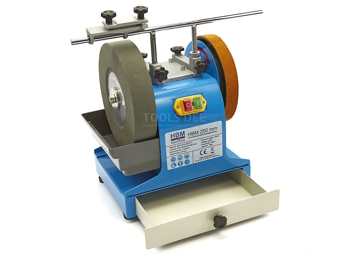  HBM 250 mm Universaali työkaluhiomakone