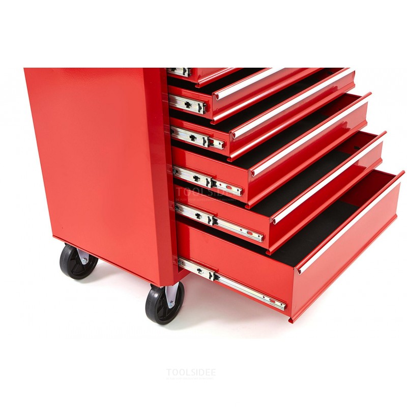 Carro de herramientas de carga HBM 7 - Rojo
