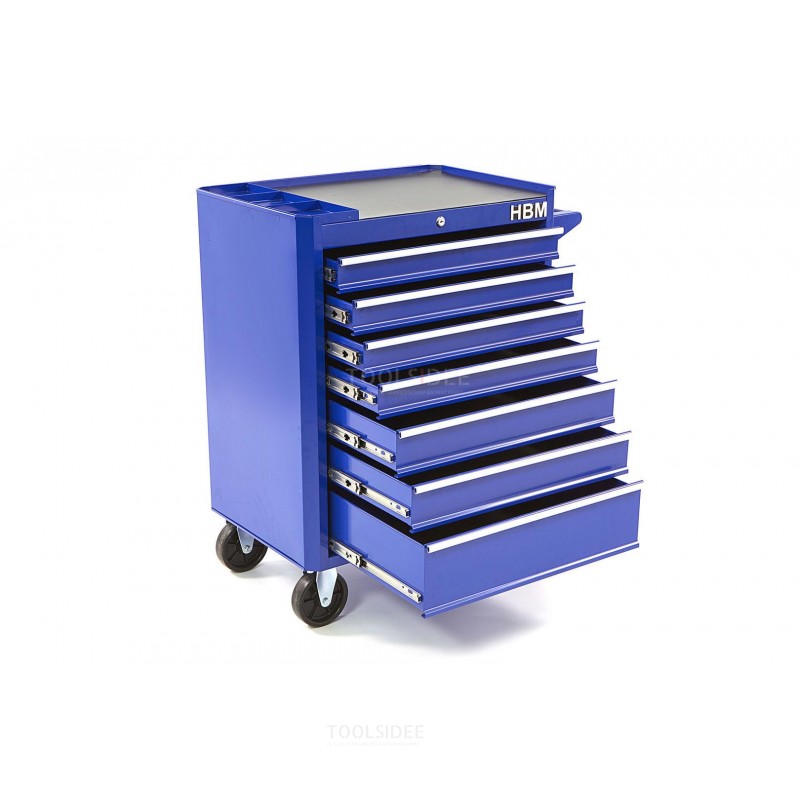  HBM 7 vetolaatikkotyökalukärry - sininen