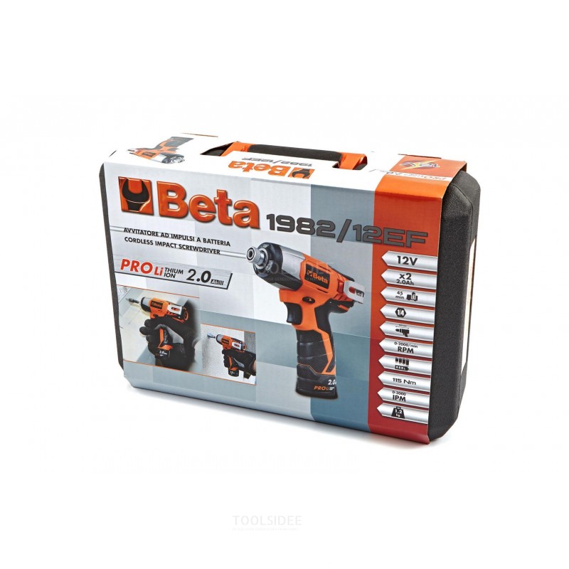 BETA 12v battery - impact screwdriver - 1982 / 12ef