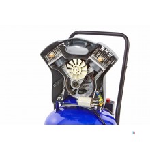Compressore senza olio verticale Michelin 3 hp - 50 litri Compressore senza olio verticale Michelin 3 hp - 50 litri