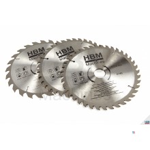 HBM 210 mm. Cirkelzaagbladen voor Hout.
