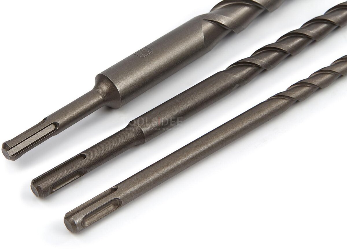 Silverline 3 stykke lang SDS-Plus betongboringsbit sett
