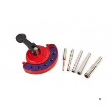 Stanford diamond drill set, hole saw set including drilling jig with suction cup 6 - 8 mm