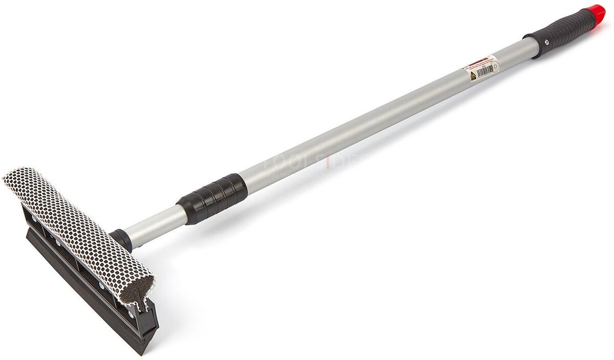 HBM 200 mm. telescopic window squeegee, window squeegee with sponge 70-100 cm