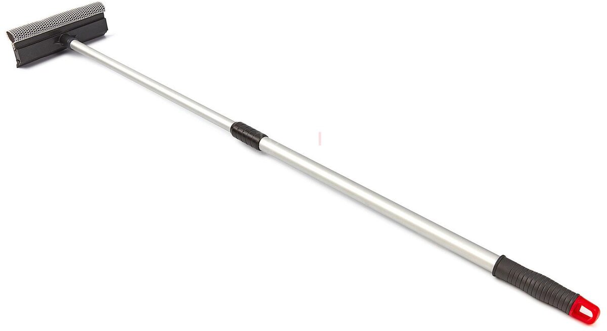 HBM 200 mm. telescopic window squeegee, window squeegee with sponge 70-100 cm