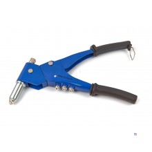 HBM blind rivet nut pliers and rivet pliers with swivel head