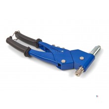 HBM blind rivet nut pliers and rivet pliers with swivel head