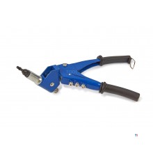 HBM blind rivet nut pliers and rivet pliers with swivel head