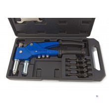 HBM blind rivet nut pliers and rivet pliers with swivel head