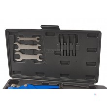 HBM blind rivet nut pliers and rivet pliers with swivel head