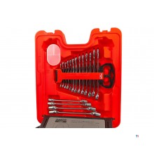 Bahco s106 socket wrench set, socket set 106 pieces 1/4