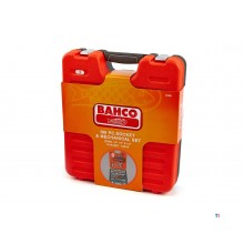 Bahco s106 socket wrench set, socket set 106 pieces 1/4