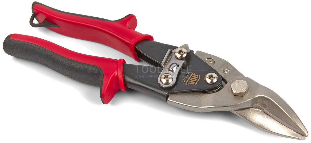 AOK Profesjonelle Tinnsaks, Plate Saks venstre