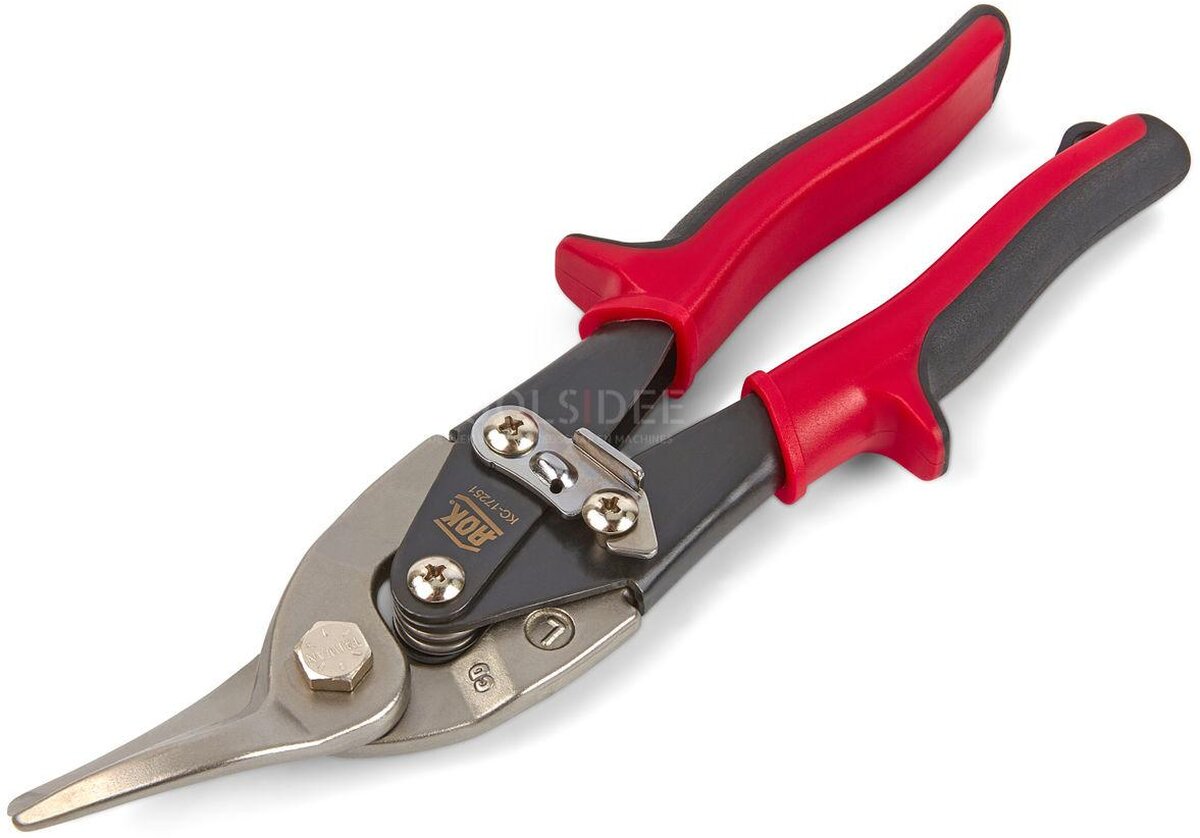 AOK Profesjonelle Tinnsaks, Plate Saks venstre