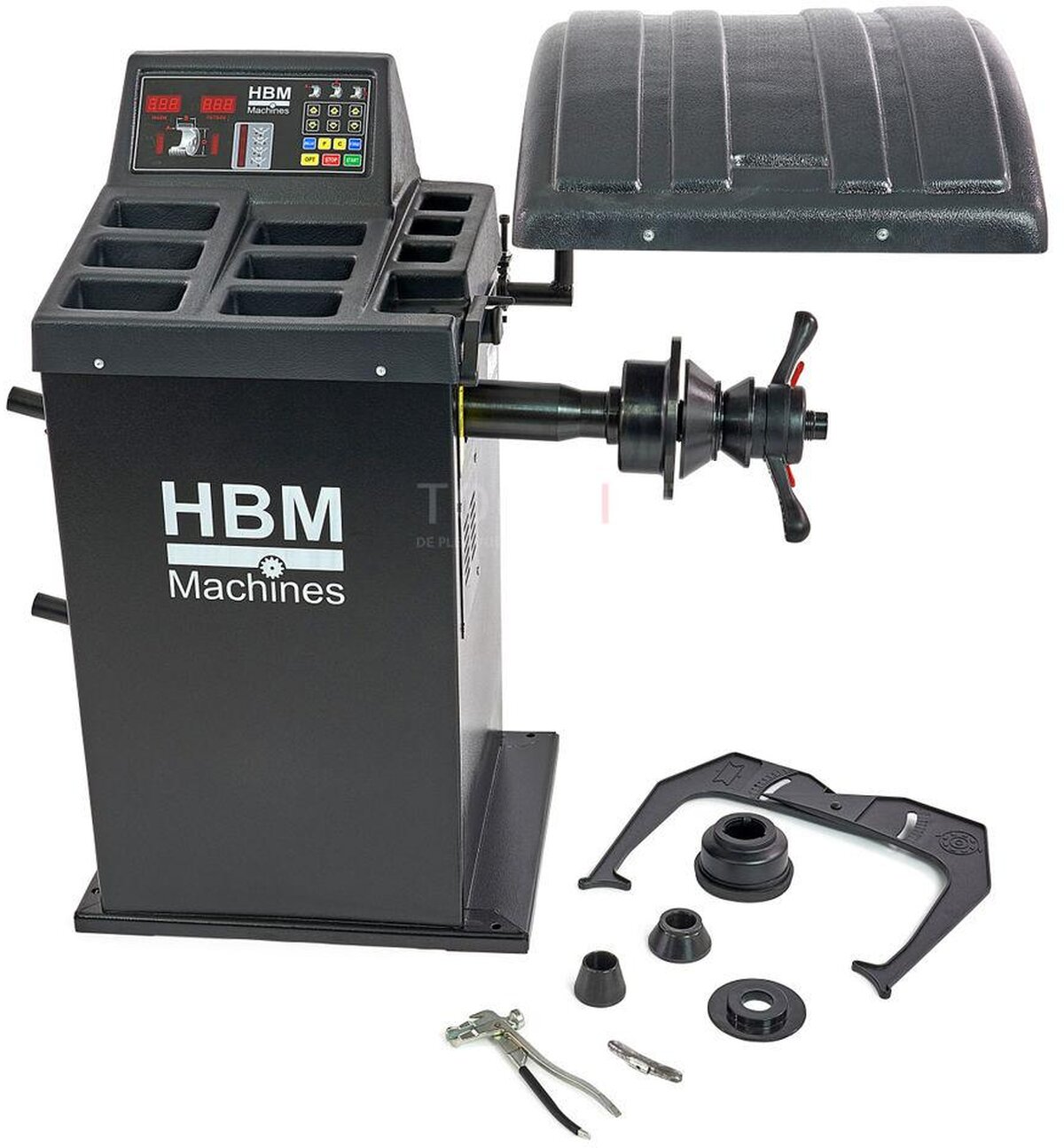  HBM ammattimainen renkaiden tasapainotuskone