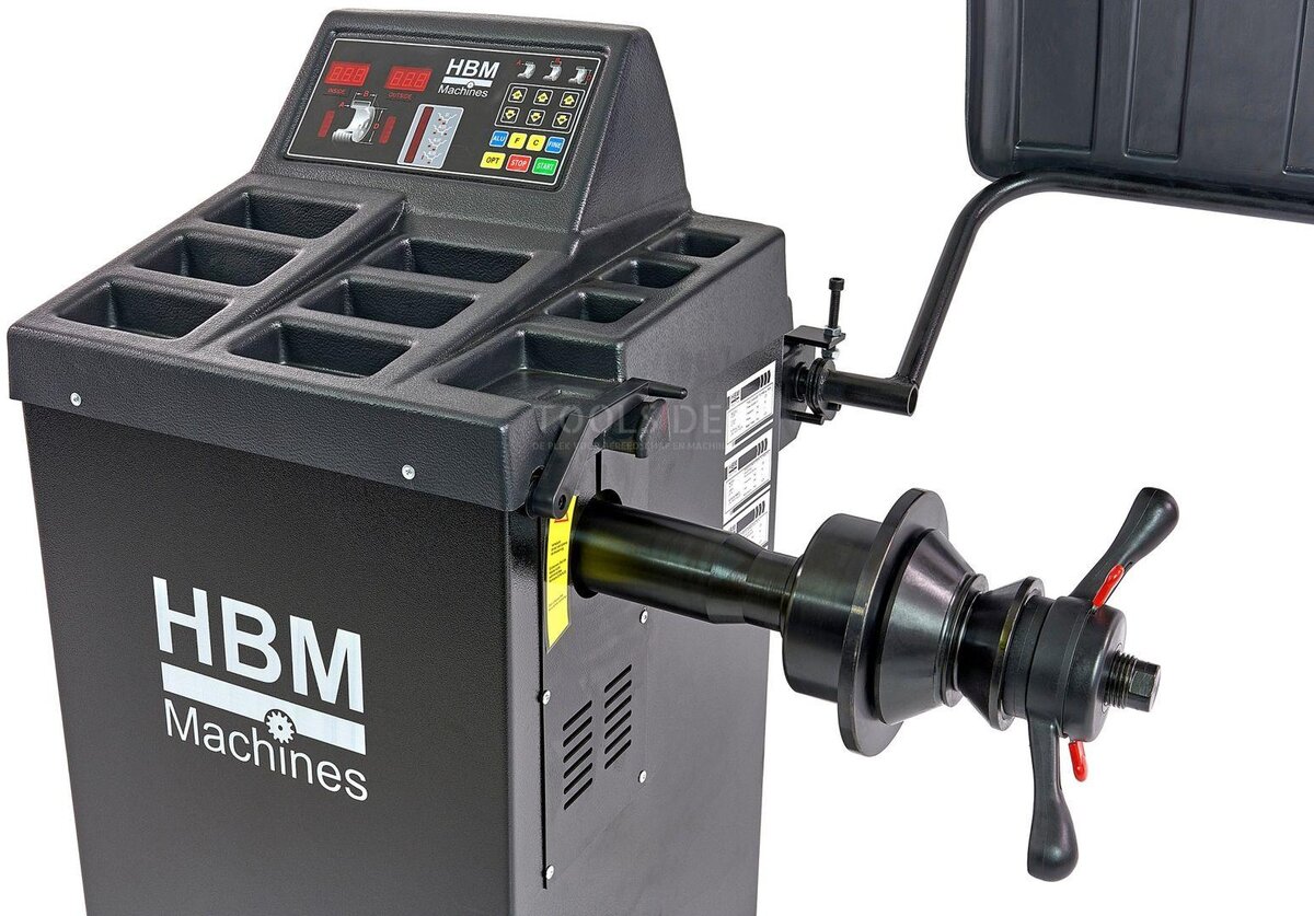  HBM ammattimainen renkaiden tasapainotuskone