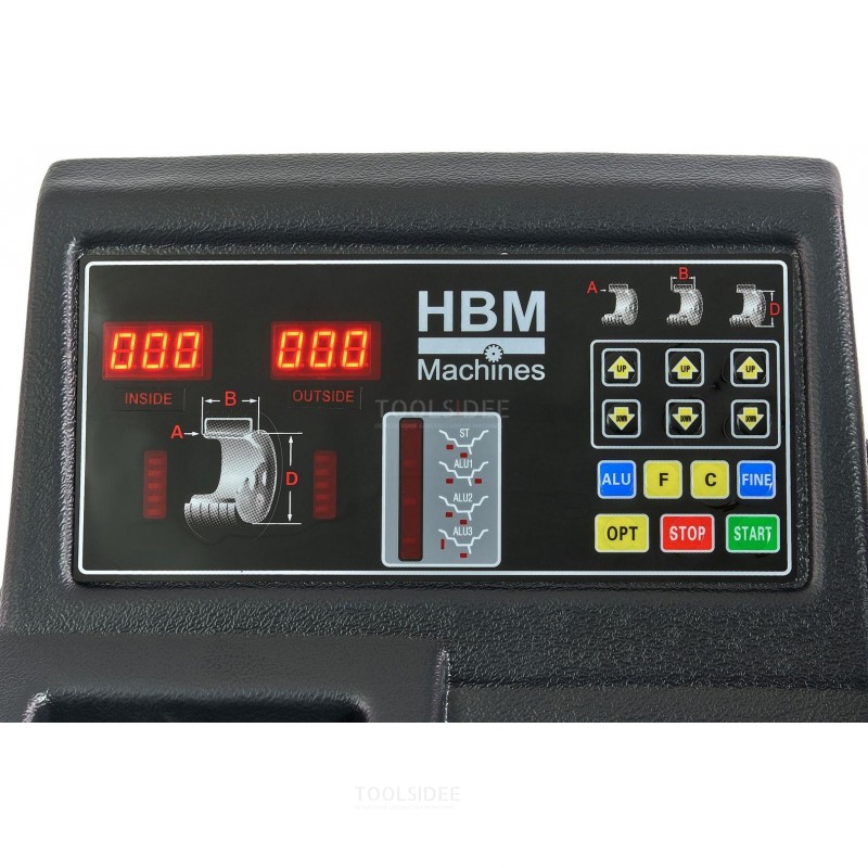 HBM Professionel dækbalanceringsmaskine