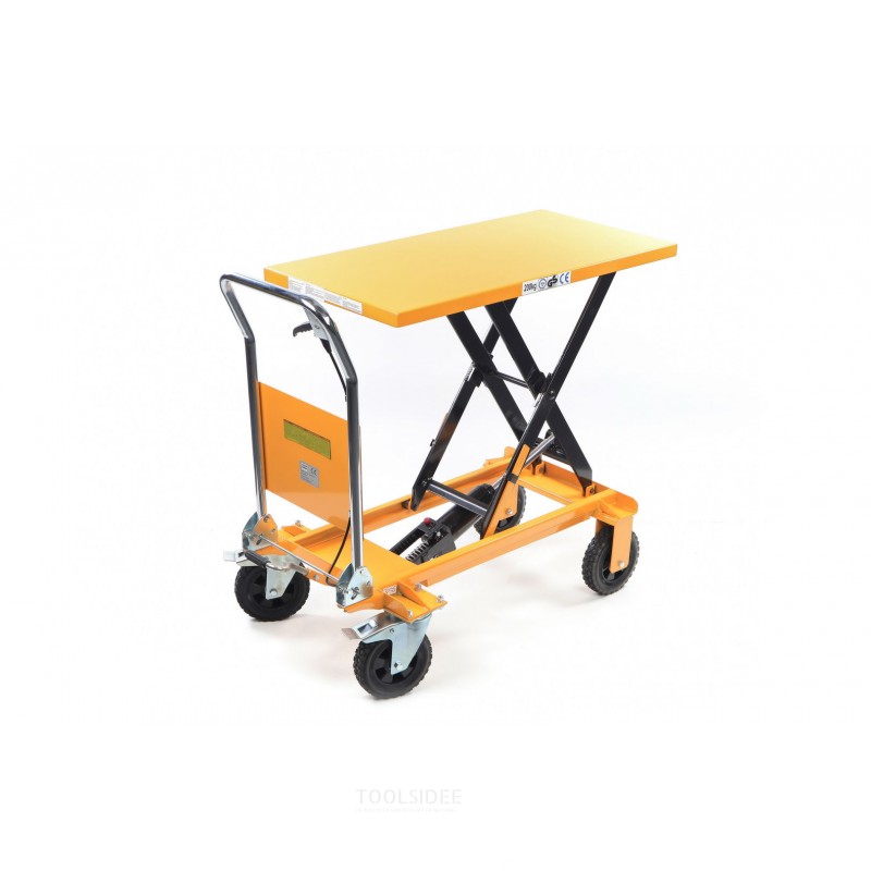 HBM 200 kg. mobile work table / lifting table