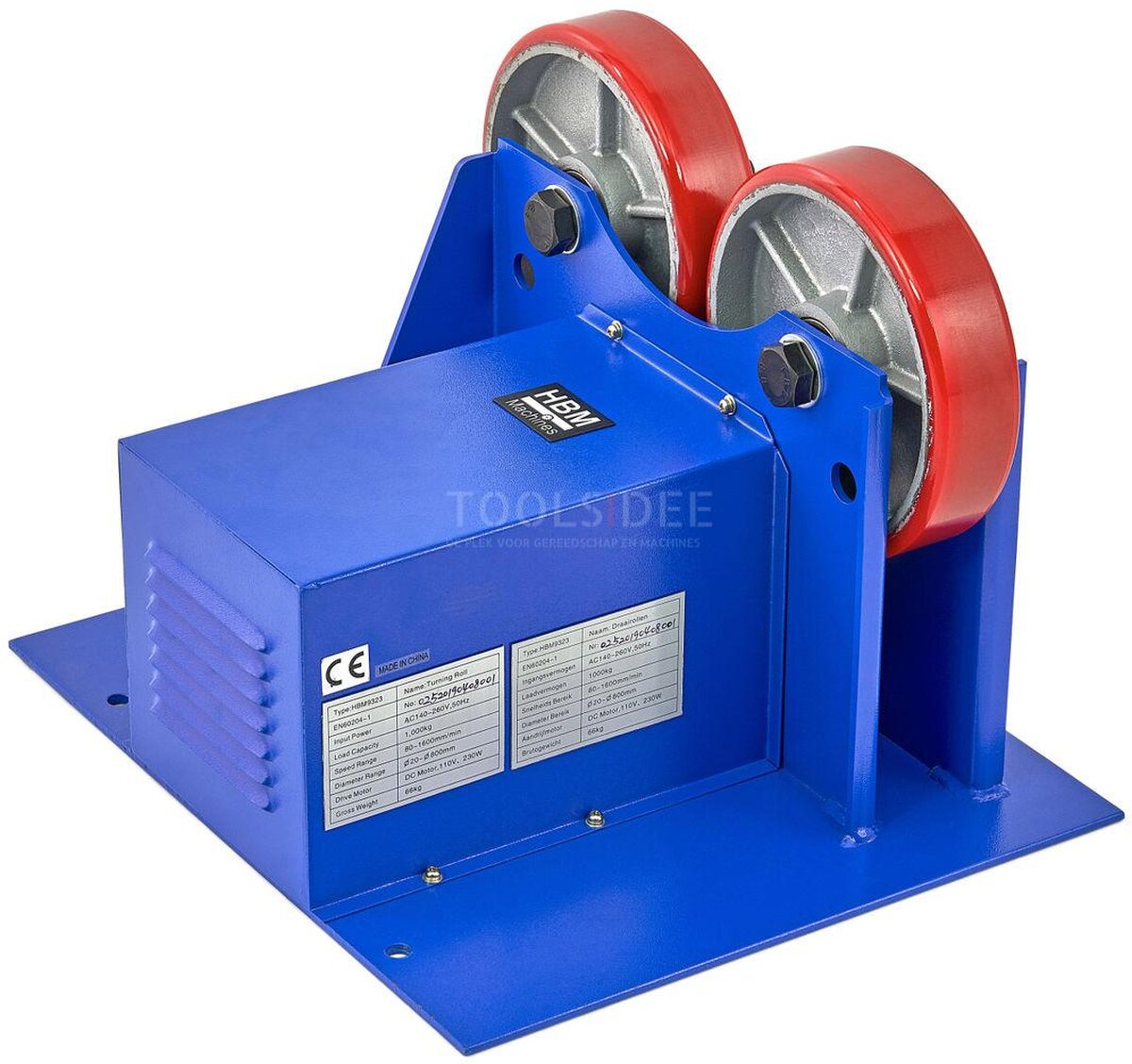 HBM professioneller Schweiß-Rollenbock 1000 kg