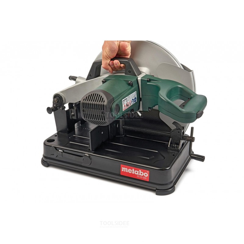 metabo drycutter cs 23355 set metal crosscut saw 2300w 355mm