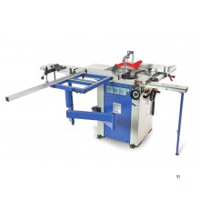 HBM 1600 Professionele Paneelzaag, Cirkelzaagtafel met Roltafel