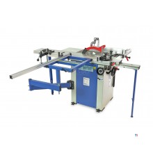 HBM 1600 Professionele Paneelzaag, Cirkelzaagtafel met Roltafel