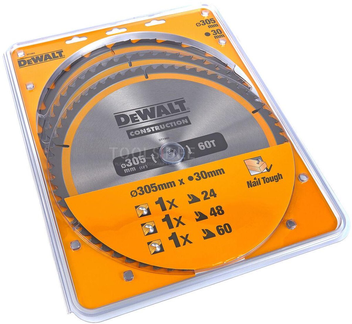 Dewalt accessories dt1964-qz circular saw blade 305 x 30 mm 3-pack dt1958-qz + dt1959-qz + dt1960qz Dewalt accessories dt1964-qz circular saw blade 305 x 30 mm 3-pack dt1958-qz + dt1959-qz + dt1960qz