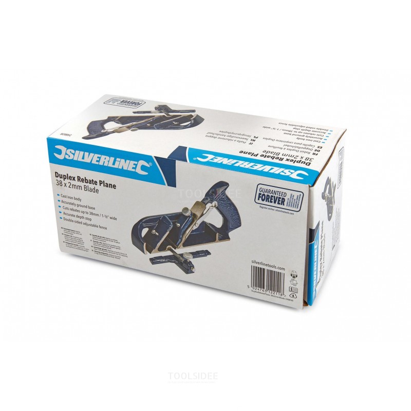 Silverline 38 mm. dual hand plane