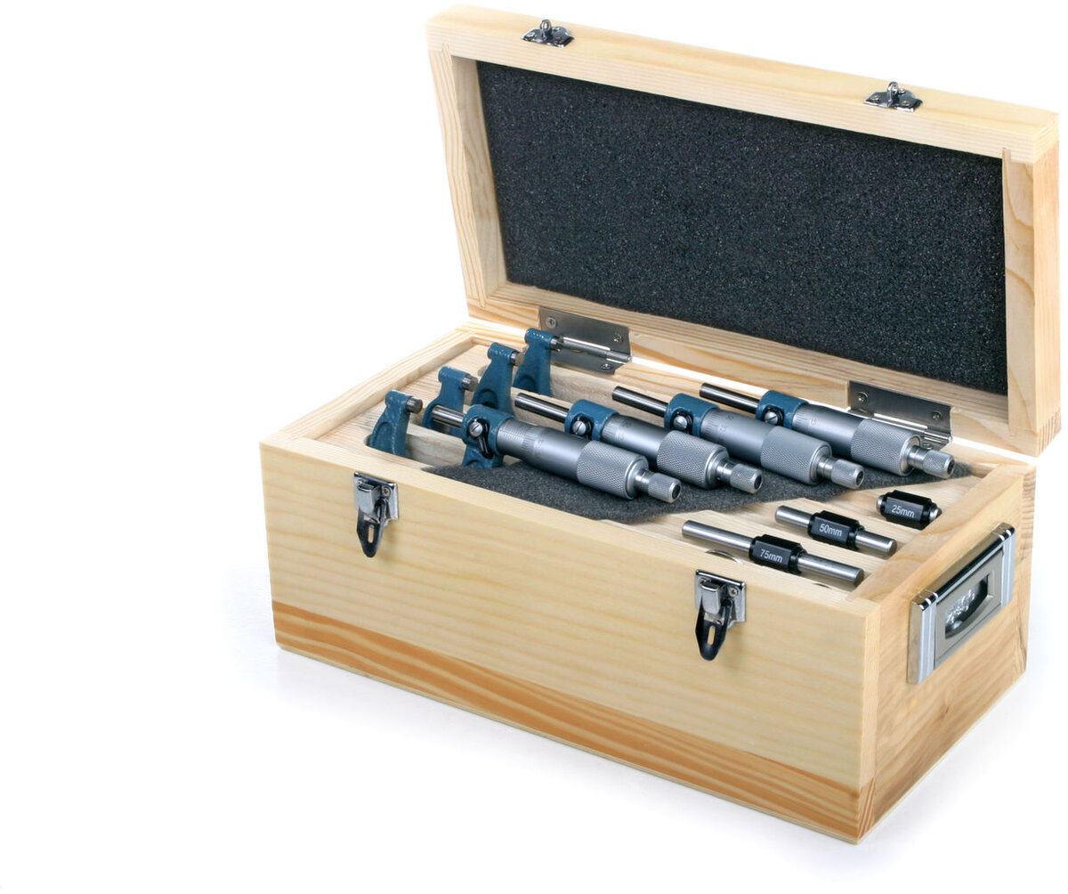 HBM analoge utendørs mikrometer sett