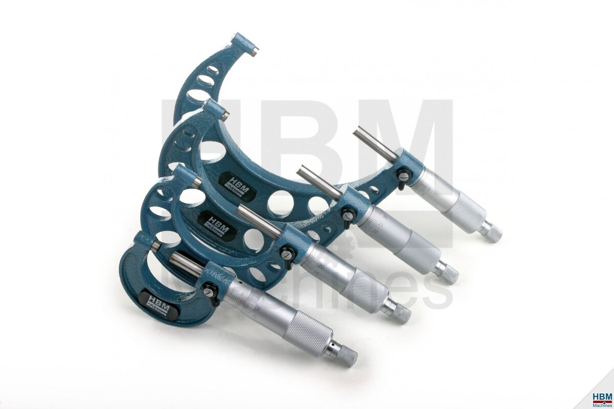 HBM analoge utendørs mikrometer sett