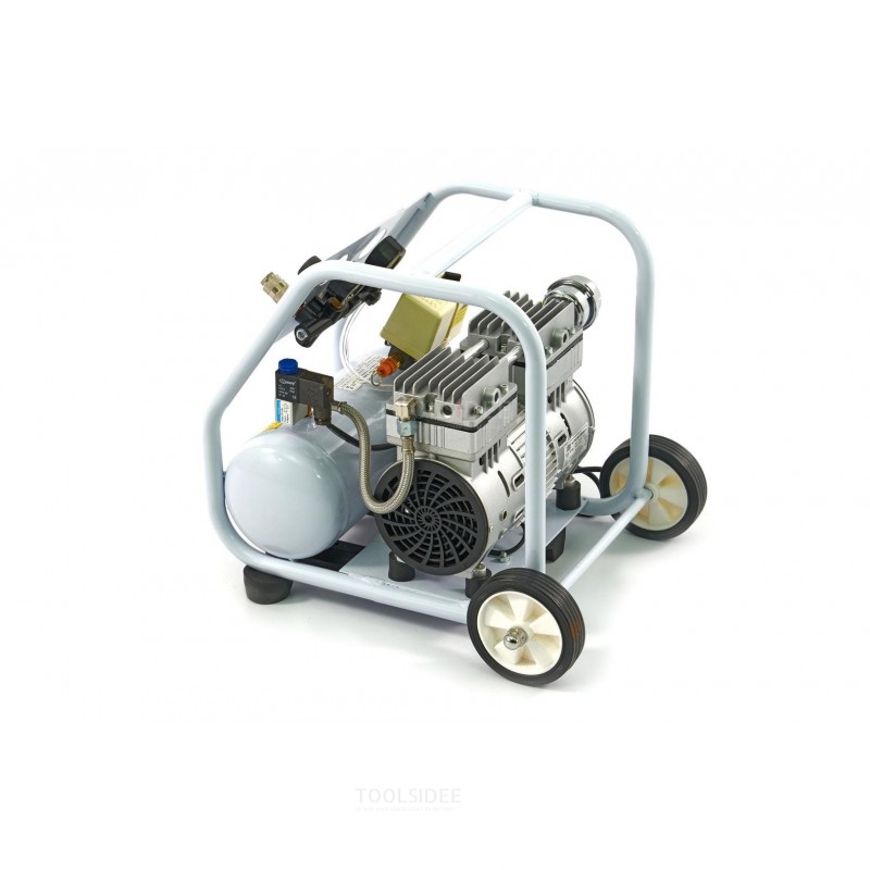 HBM 4 Liter Professioneller, tragbarer und geräuscharmer Kompressor
