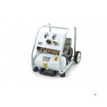 Compresseur professionnel portable et silencieux de 4 litres de HBM