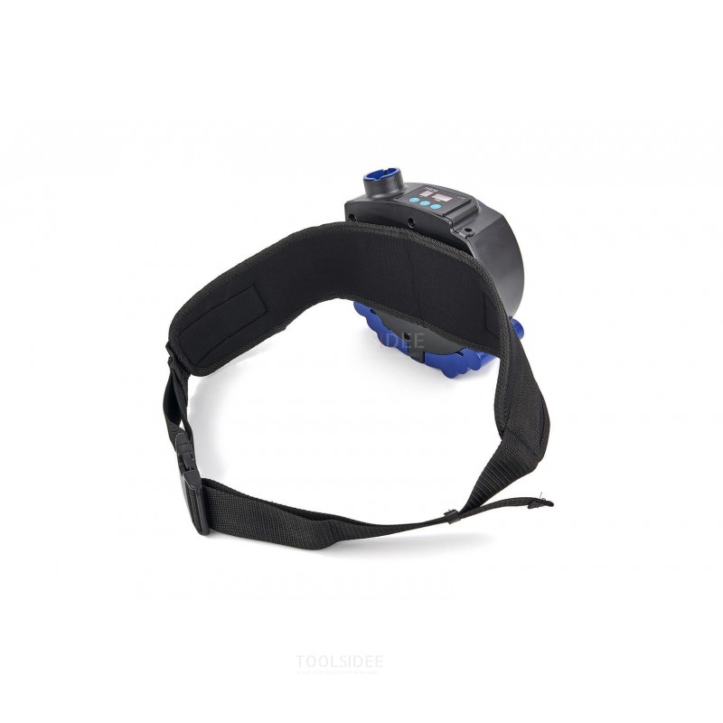Máscara de soldadura automática profesional HBM con sistema de aire fresco