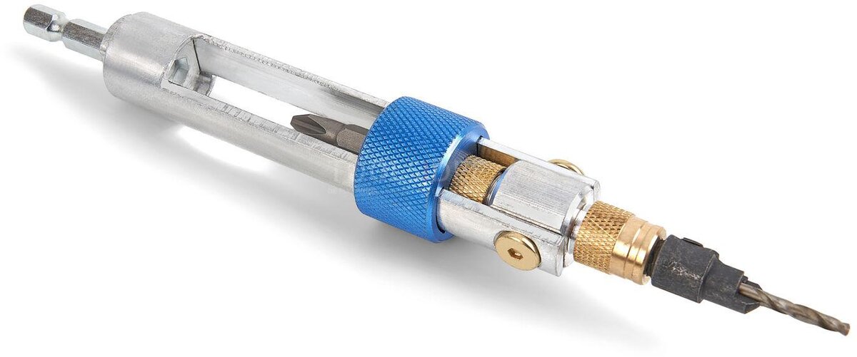 Hbm 20-dels swap bore-sæt, vendbar bitholder med forsænk Hbm 20-dels swap bore-sæt, vendbar bitholder med forsænk