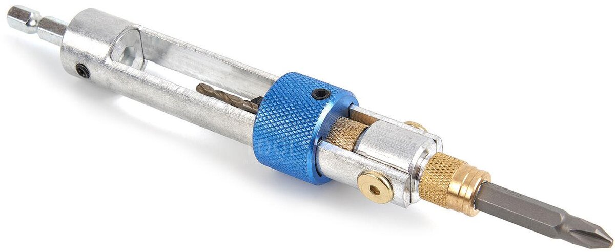 Hbm 20-dels swap bore-sæt, vendbar bitholder med forsænk Hbm 20-dels swap bore-sæt, vendbar bitholder med forsænk