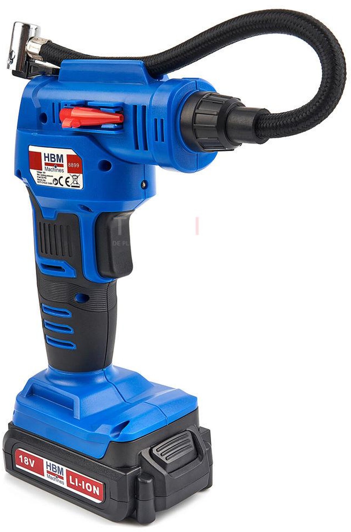 HBM 18 volt compressor on battery with accessories