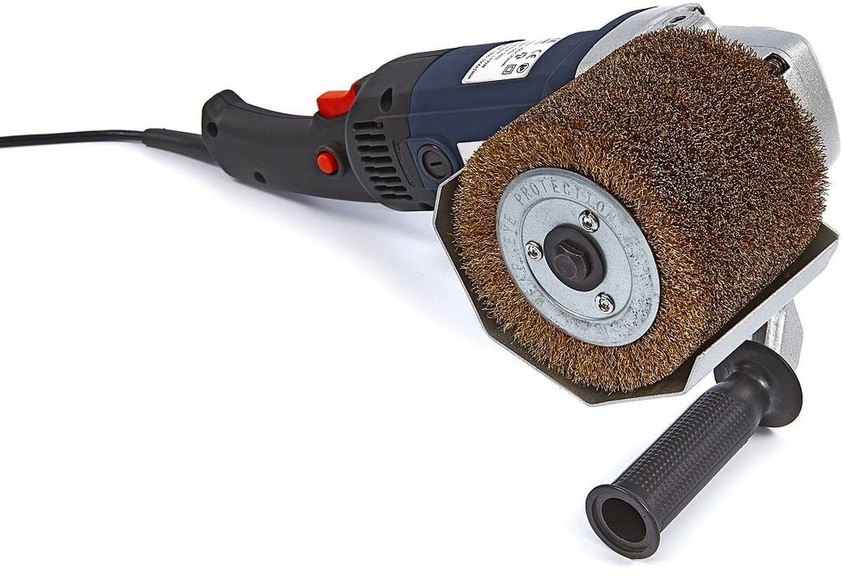 HBM Stahlbürste für Satiniermaschine 100 x 115 mm