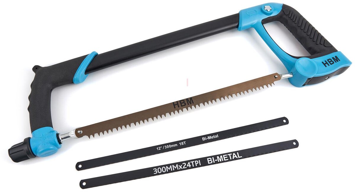 HBM 300 mm. 4-piece saw frame for wood and metal