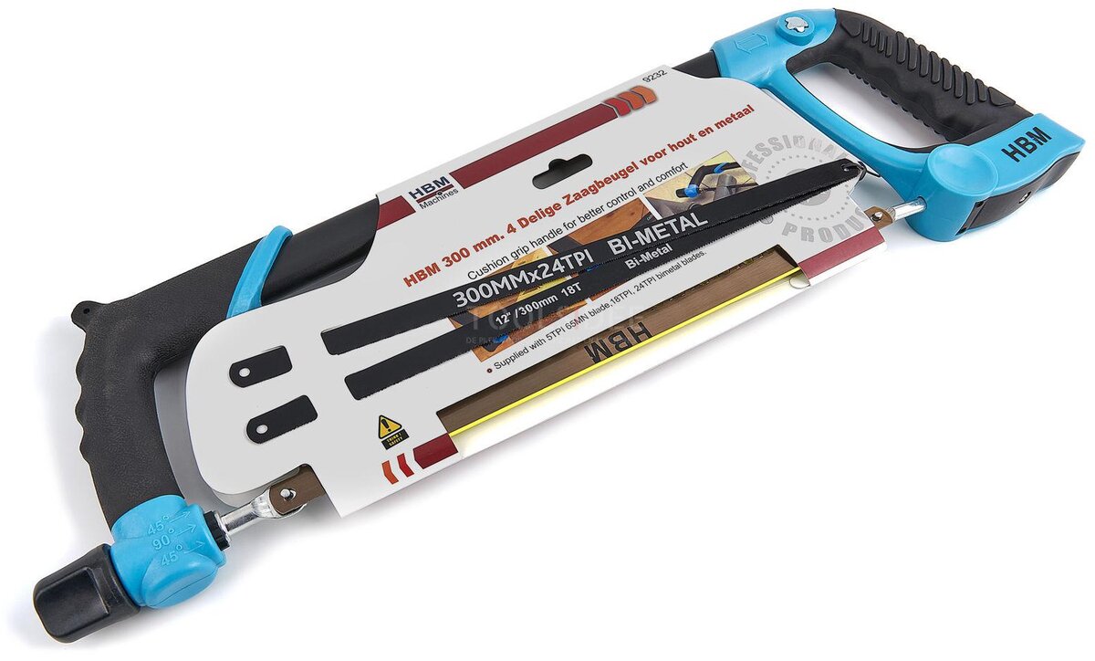 HBM 300 mm. 4-piece saw frame for wood and metal