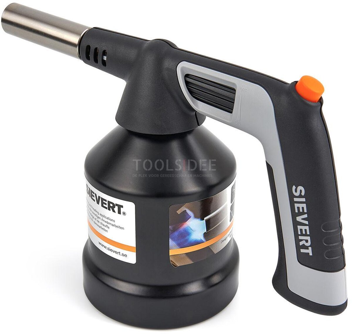 Sievert Handyjet 2283 multifunksjonsbrenner, inkl. Piezo, stikksystem