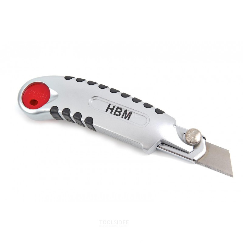 HBM professional 18 mm snap-off knife with 5 blades