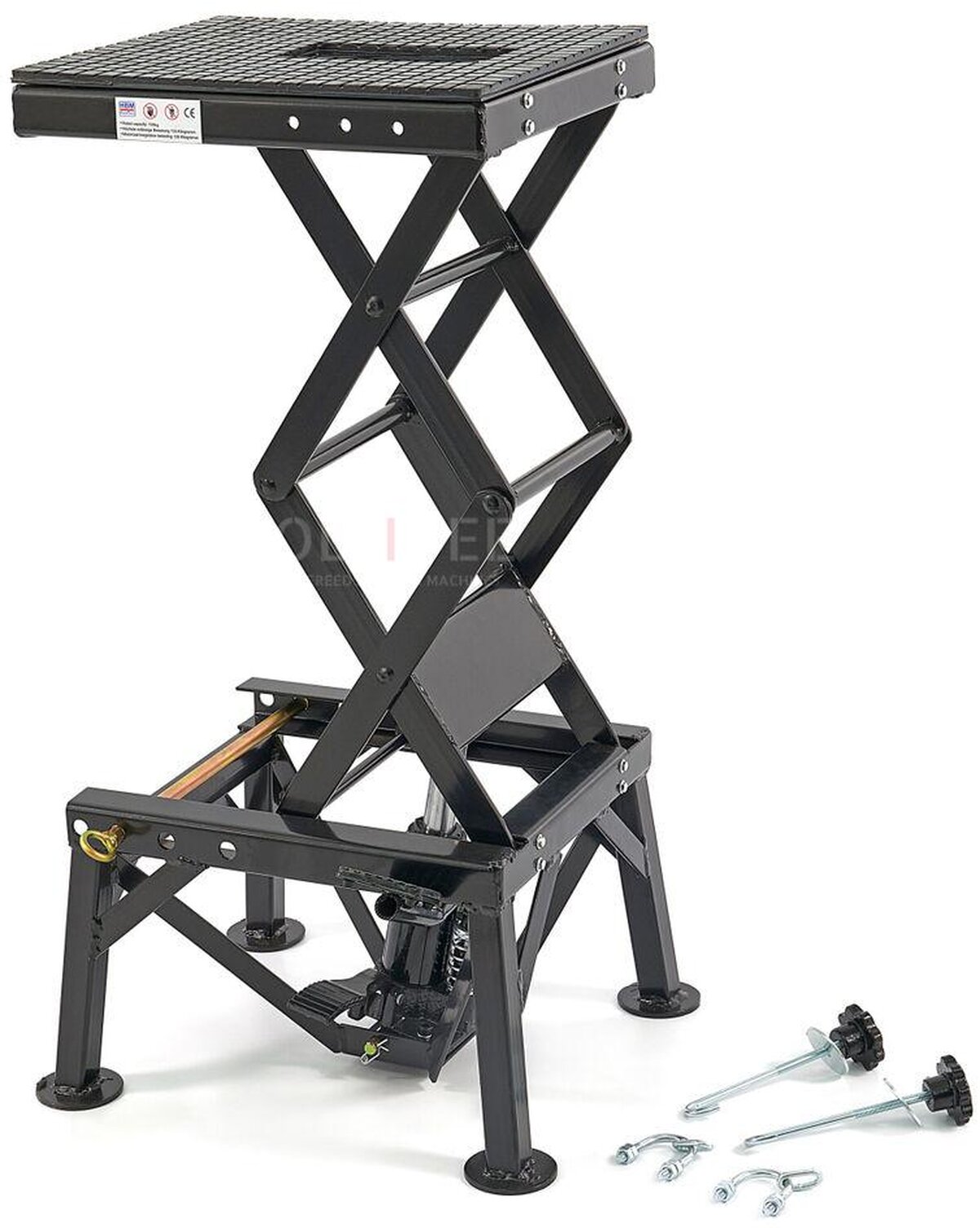 HBM 50 Motorheisebord - SVART