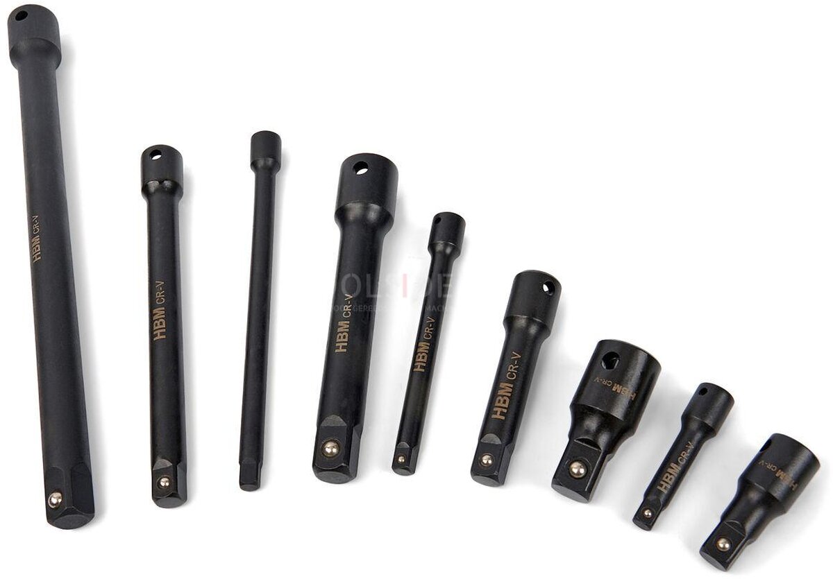 Hbm 9-delt strømforlængelsessæt