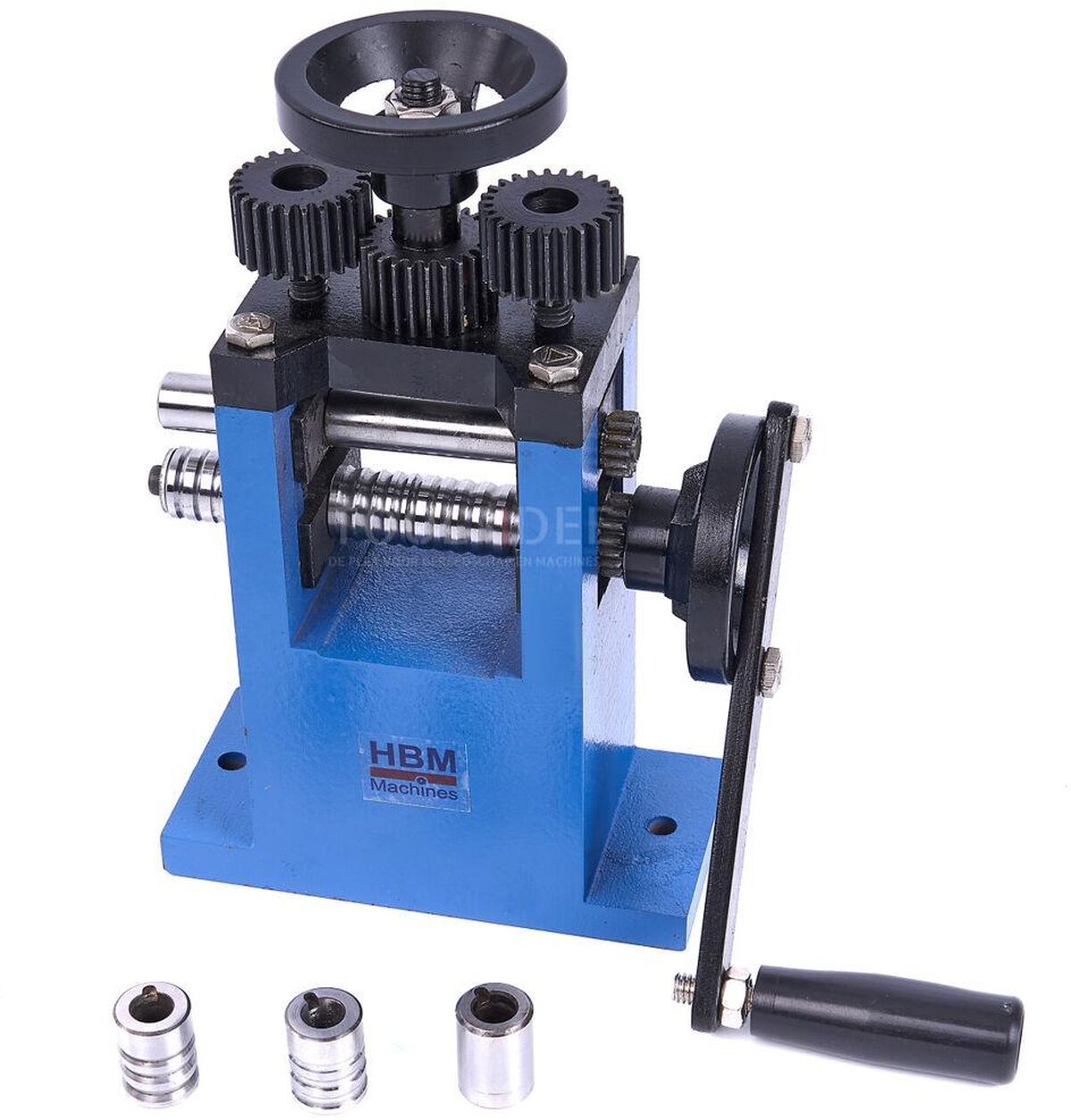 Rullo tenditore professionale HBM, rullo da gioielliere con 4 rulli